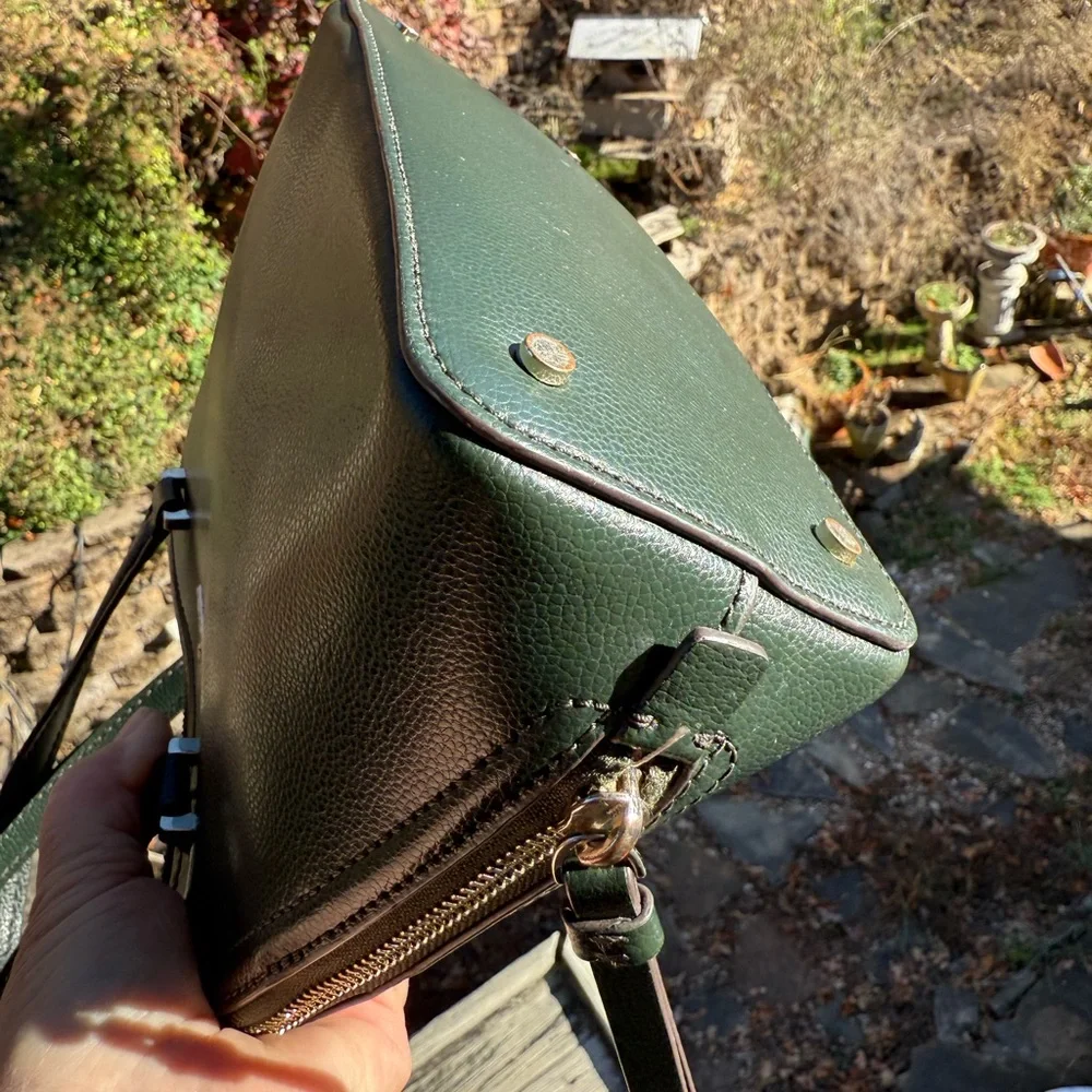 Kate Spade Cameron‎ Street Small Hayden Satchel 🌿💚✨🐱 w/ Crossbody Strap